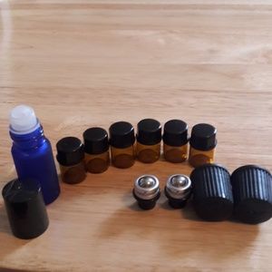 YL Essential Oil Roller Ball Tops & Containers 🌱